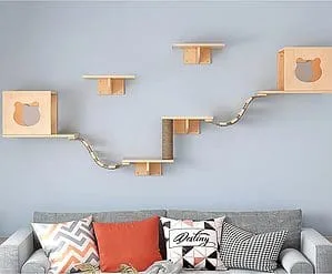Wall Mounted Shelf Set