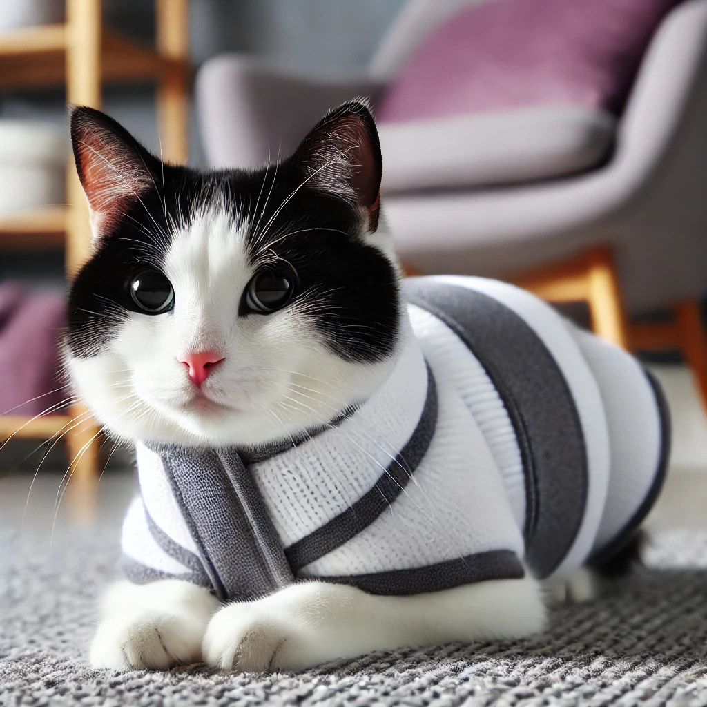 Cat in Anxiety Wrap